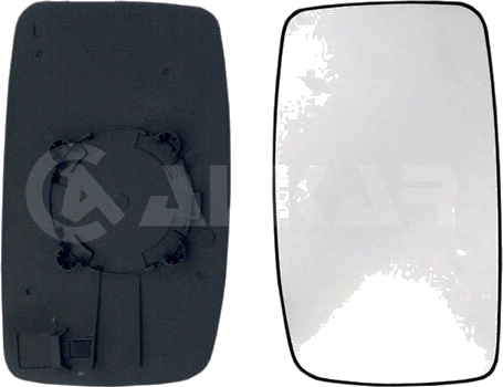 Verre de rétroviseur, rétroviseur extérieur — CITROËN / FIAT / PEUGEOT — ALKAR 6402955