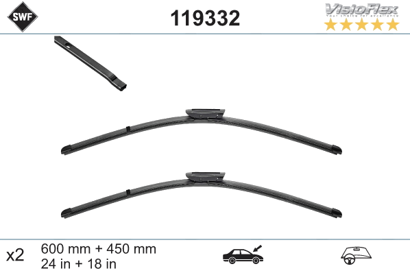 Essuie-glace — RENAULT — DOGA OS029