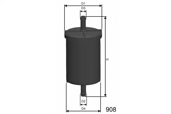 E510 Filtre à carburant — 00000036 E510