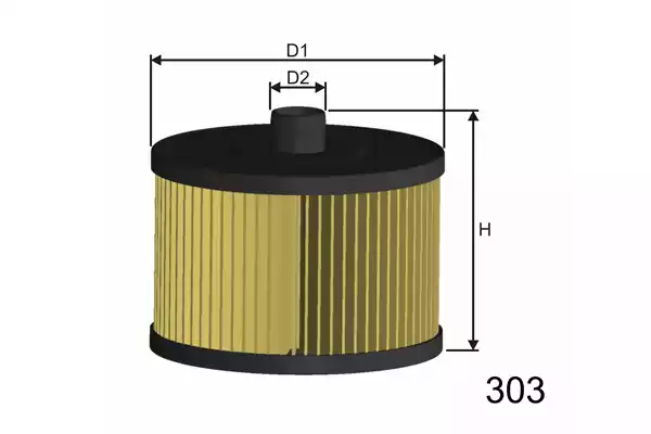 F104 Filtre à carburant — FILTRON F104