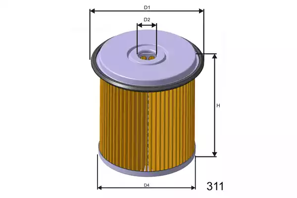 F676 Filtre à carburant — 00000036 F676