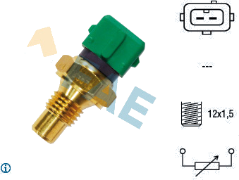 Sonde de température, liquide de refroidissement — CITROËN / PEUGEOT — FAE 33070