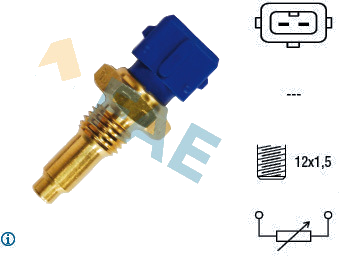 Capteur de température du liquide de refroidissement — ALFA ROMEO / CITROËN / FIAT / FORD — FAE 33200