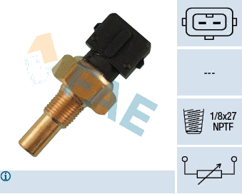 Sonde de température, liquide de refroidissement — FORD / MAZDA — FAE 33260