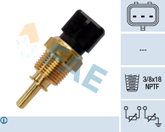 Capteur de température du liquide de refroidissement — HYUNDAI / KIA — FAE 33355