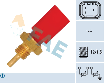 Sonde de température, liquide de refroidissement — FIAT — FAE 33725