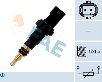 Capteur de température du liquide de refroidissement — BMW / MINI / TOYOTA — FAE 33890