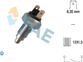 Contacteur, feu de recul — ROVER / VW — FAE 40300