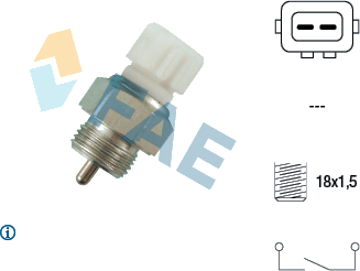 Contacteur, feu de recul — VW — FAE 40670
