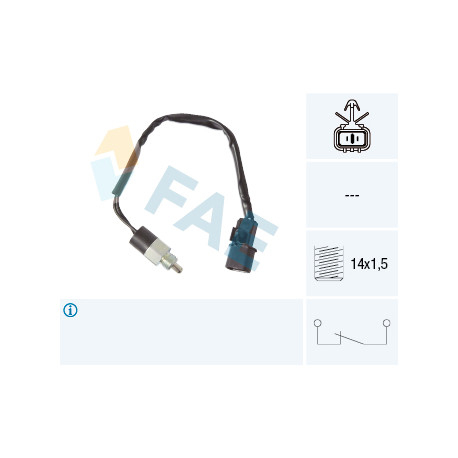 Interrupteur, feu de recul — MITSUBISHI — FAE 41247