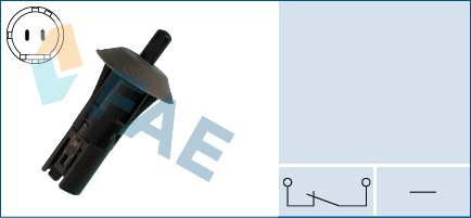 Interrupteur, contacteur de porte — RENAULT — FAE 67330