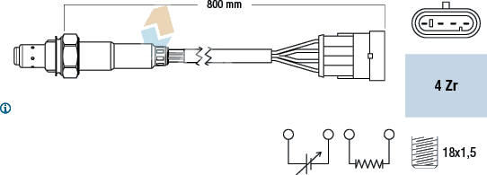 77220 Sonde lambda — FAE 77220