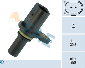 Capteur d'angle, vilebrequin — AUDI / SEAT / SKODA / VW — FAE 79009