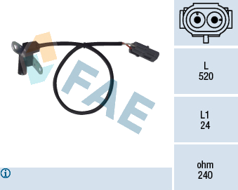 Générateur d'impulsions, volant d'inertie — RENAULT — FAE 79024