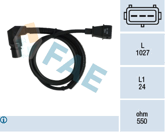 Générateur d'impulsions, vilebrequin — CHEVROLET / OPEL / VAUXHALL — FAE 79044