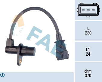 Capteur d'angle, vilebrequin — CITROËN / PEUGEOT — FAE 79154