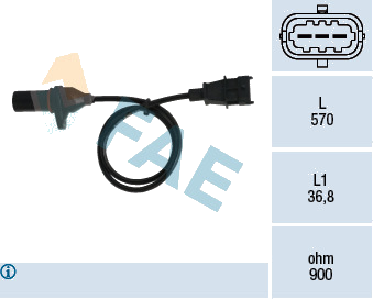 Générateur d'impulsions, vilebrequin — HYUNDAI — FAE 79332
