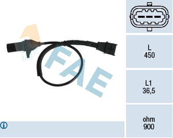 Générateur d'impulsions, vilebrequin — HYUNDAI / KIA — FAE 79333