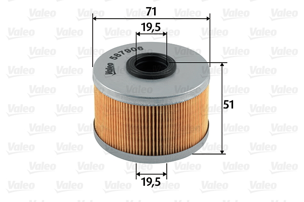 587906 Filtre à carburant — 00000021 FI520