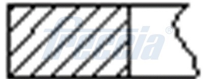 FR10-208300 Jeu de segments de piston — FRECCIA FR10-208300