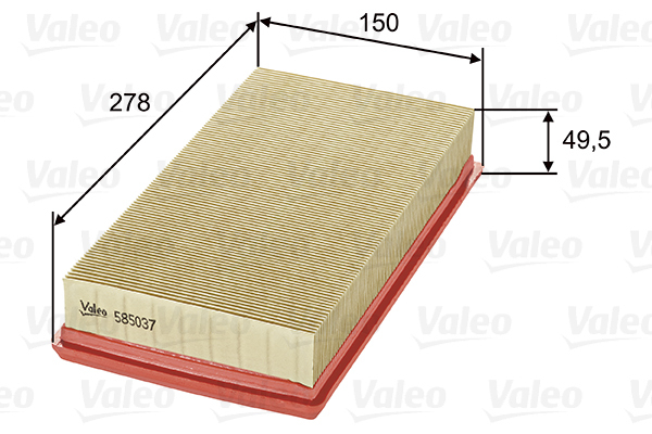585037 Filtre à air — 00000021 GA192