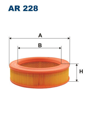 AR 228 Air filter — 00000021 GA294
