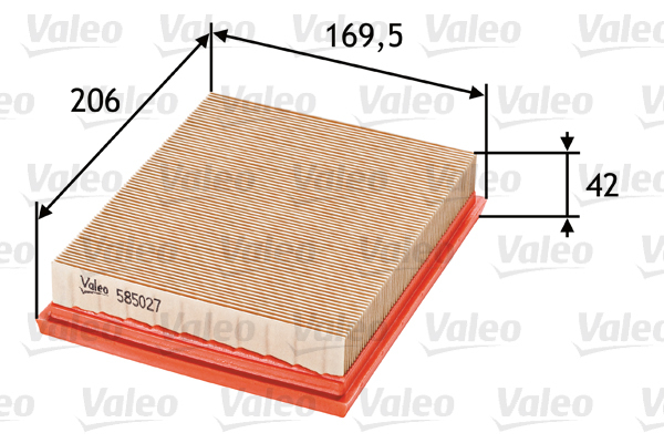 585027 Filtre à air — 00000021 GA378