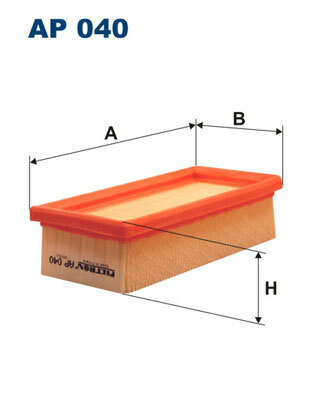 AP 040 Air filter — 00000021 GA450