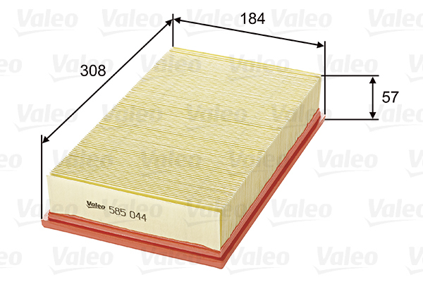 585044 Filtre à air — 00000021 GA543