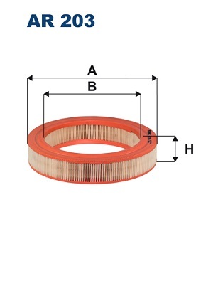 AR 203 Air filter — 00000021 GA562