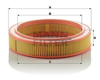 C 2534 Air filter — 00000021 GA813