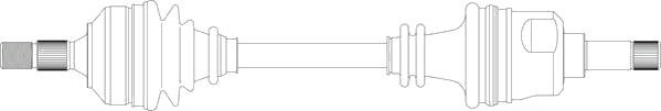 CI3251 Arbre de transmission — GENERAL RICAMBI CI3251