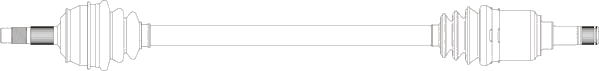 FI3155 Arbre de transmission — GENERAL RICAMBI FI3155