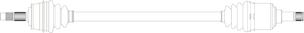 FI3362 Arbre de transmission — GENERAL RICAMBI FI3362