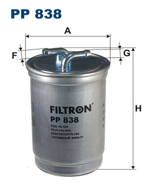 PP 838 Fuel filter — 00000021 GF214