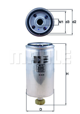 KS 11 Fuel filter — MANN KS11