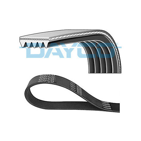 Courroie trapézoïdale à nervures DAYCO 5 PK 1225 DAYCO 5 PK 1225 — CITROËN/PEUGEOT / NISSAN / PEUGEOT / SUZUKI — COURROIE POLY-V 5PK1225
