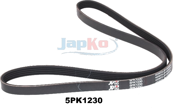 Courroie trapézoïdale à nervures GATES 5 PK 1230 — CITROËN / NISSAN / OPEL / PEUGEOT — COURROIE POLY-V 5PK1230