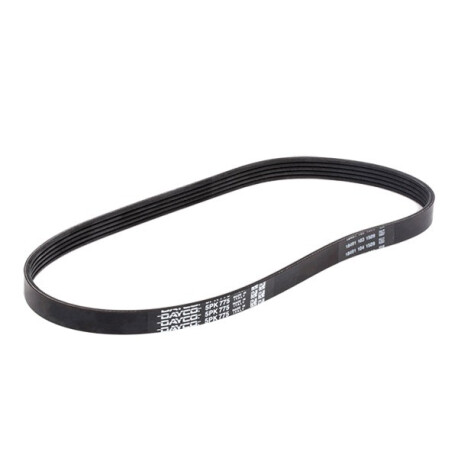 Courroie trapézoïdale à nervures DAYCO 5 PK 775 DAYCO 5 PK 775 — CITROËN / CITROËN/PEUGEOT / NISSAN / PEUGEOT — COURROIE POLY-V 5PK775