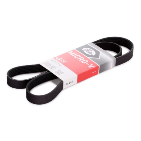 Courroie trapézoïdale à nervures GATES 6PK1320 — ALFA ROMEO / CHEVROLET / FIAT / MERCEDES-BENZ — COURROIE POLY-V 6PK1320