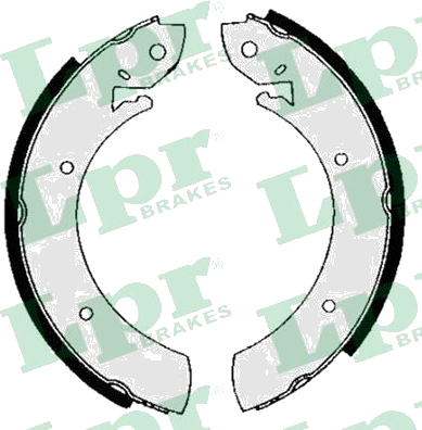 01150 Jeu de mâchoires de frein — LPR 01150
