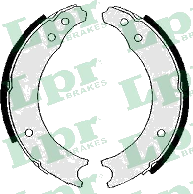 03000 Jeu de mâchoires de frein — LPR 03000
