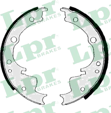 04330 Jeu de mâchoires de frein — LPR 04330