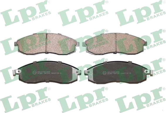 05P1030 Jeu de plaquettes de frein à disque — LPR 05P1030