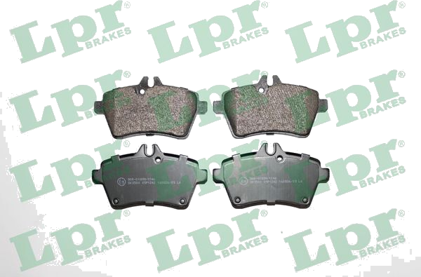 05P1242 Jeu de plaquettes de frein à disque — LPR 05P1242