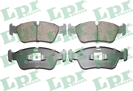 05P1250 Jeu de plaquettes de frein à disque — LPR 05P1250