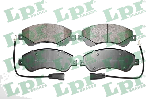 05P1259 Jeu de plaquettes de frein à disque — LPR 05P1259
