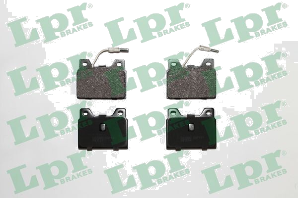 05P131 Jeu de plaquettes de frein à disque — LPR 05P131