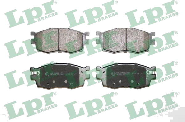 05P1345 Jeu de plaquettes de frein à disque — LPR 05P1345