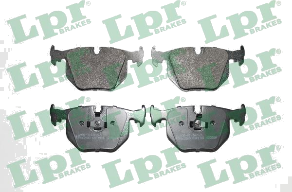 05P1381 Jeu de plaquettes de frein à disque — LPR 05P1381